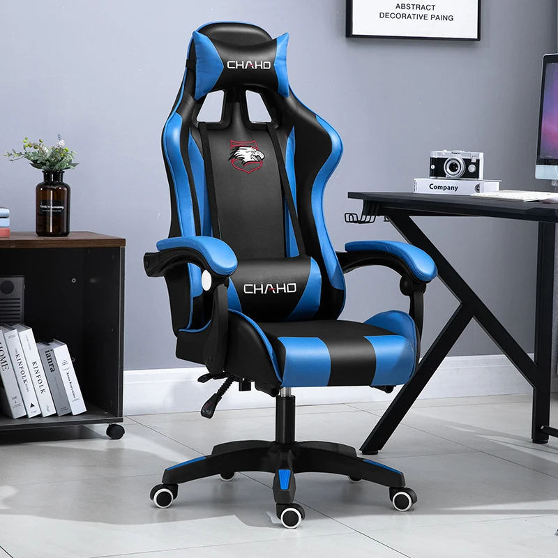 Esports Gaming Cafe - ゲーミングチェア リクライニング ハイバック コンピューターデスクチェア インターネットカフェ eスポーツゲームや学生寮の部屋での使用に最適