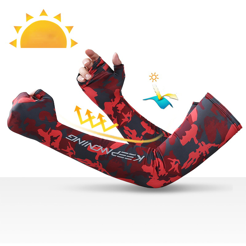 Esports Gaming Arm Sleeve - 男性と女性のためのサイクリングスリーブ,クールなカモフラージュグローブ,アームスリーブ,日焼け止め,アイスシルク,手錠,春,夏のスポーツ,アウトドア