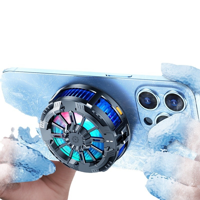 Esports Gaming Live - 磁気 Rgb 電話クーラー急速冷却有線 E スポーツゲームライブストリーミングスマートフォン放熱ゲームアクセサリー