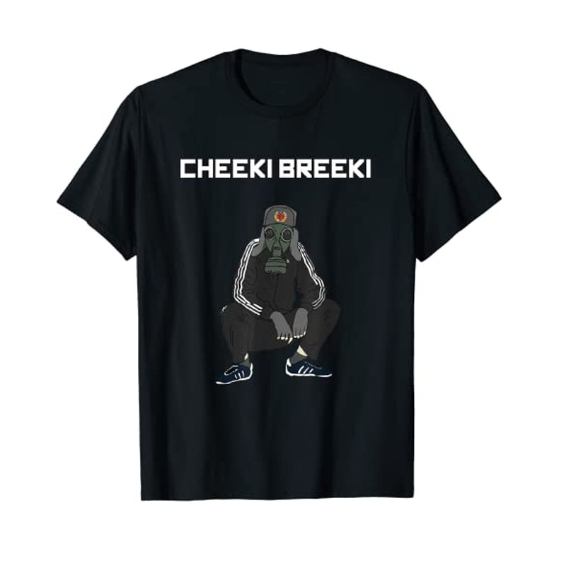 Esports Gaming Shirts - CHILEK BEICED-Gopnik slavスタイルの面白いガモアッスターカーTシャツ乾燥面白いグラフィックTシャツ男性服カスタマイズ製品