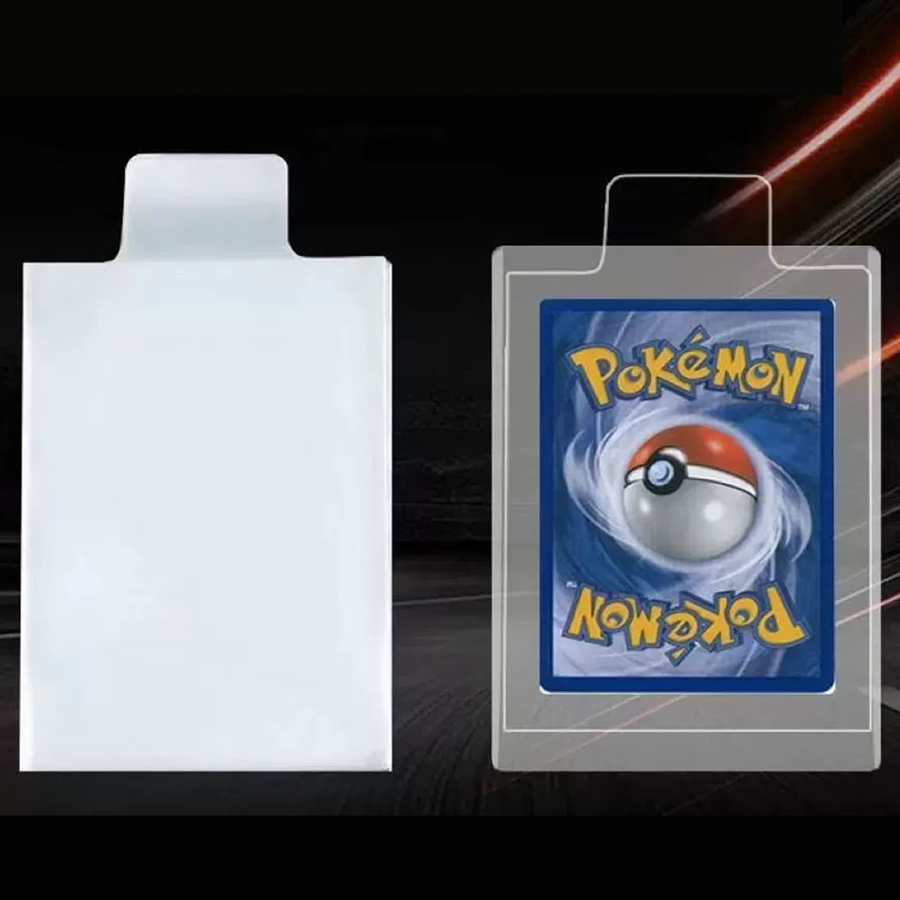 Esports Gaming Arm Sleeve - 100 個 65*90 ミリメートルバルジゲームカードスリーブポケモンカード用透明プレイングプロテクタートレーディングフォルダケースホルダー子供のおもちゃギフト