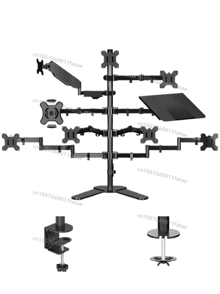 Dual Monitor Stand - モニタースタンド、別売アクセサリ、デュアルスクリーン、クアッド、マルチスクリーンロボットアーム、自由組み合わせ、手動DIY接合