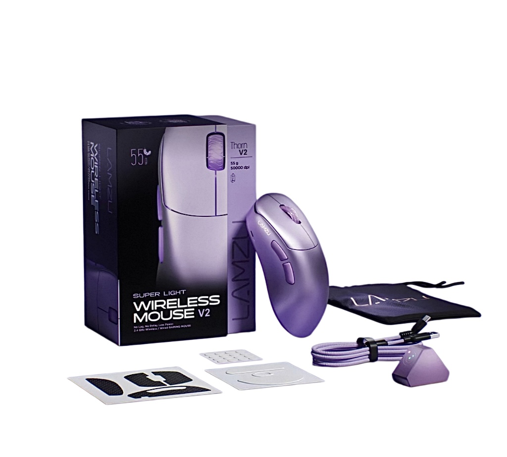 LAMZU THORN V2 ワイヤレス ゲーミング マウス - Esports Or Gaming のレビューと価格