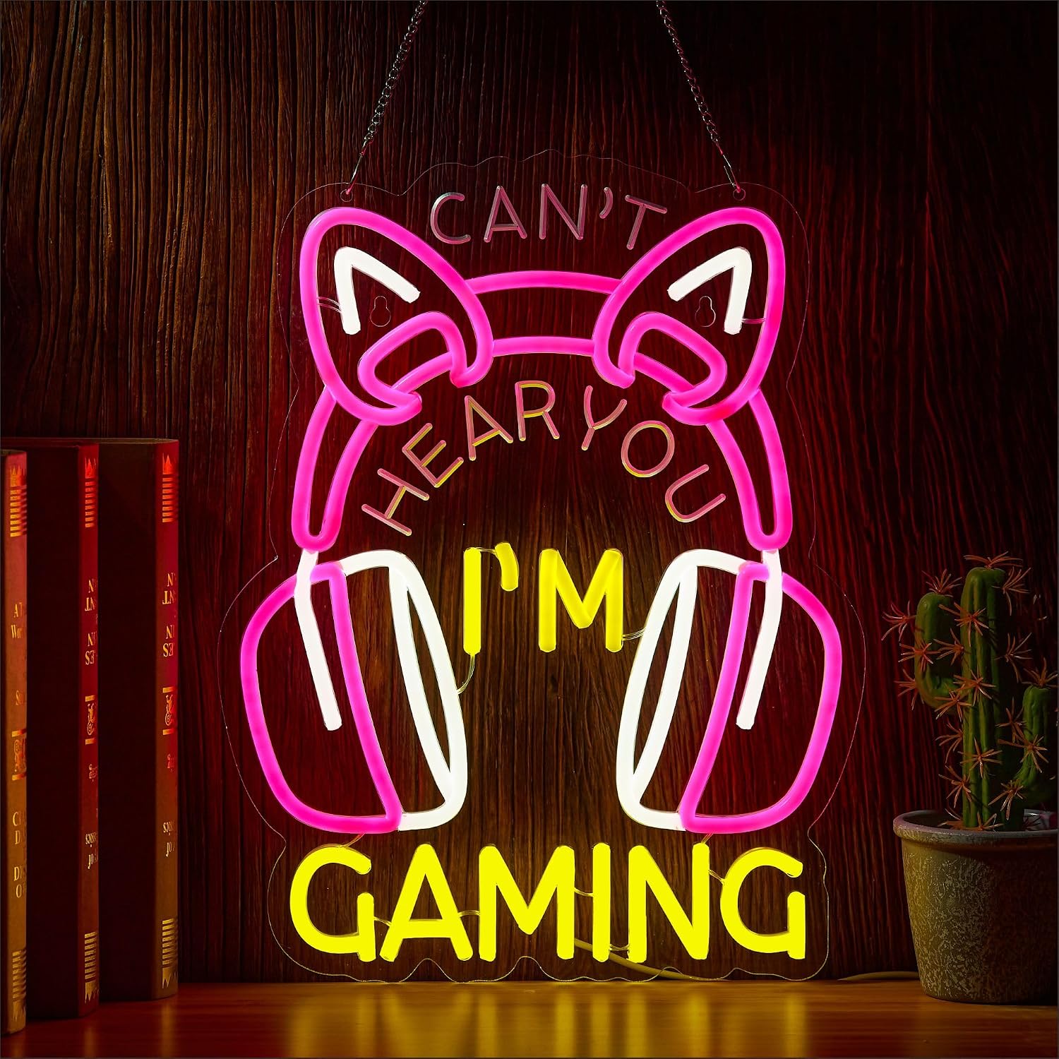 聞こえないよ、ゲーム中だよ ネオンサイン USB LED ウ - Esports Gaming Cafe のレビューと価格