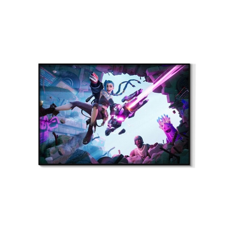 Arcane Jinx ダブルバージョン フレームなしキャン - Esports Gaming Cafe のレビューと価格