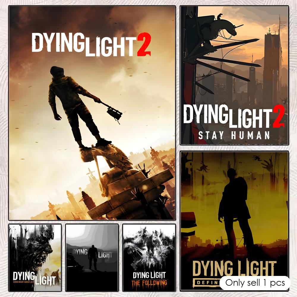 D-Dying L-LightS ポスター HD 壁装飾 ゲ - Esports And Gaming Lounge のレビューと価格