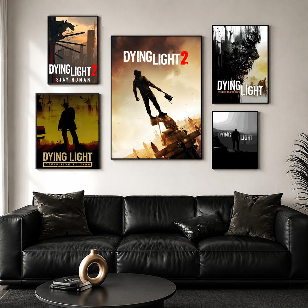 D-Dying L-LightS ポスター HD 壁装飾 ゲ - Esports And Gaming Lounge のレビューと価格