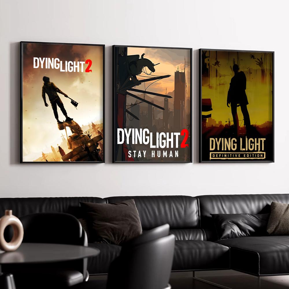 D-Dying L-LightS ポスター HD 壁装飾 ゲ - Esports And Gaming Lounge のレビューと価格