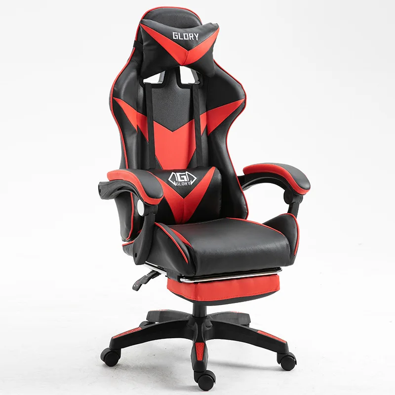 # フットレスト付きゲーミングチェア、ホームオフィス/ゲーミ - Esports Gaming Cafe のレビューと価格