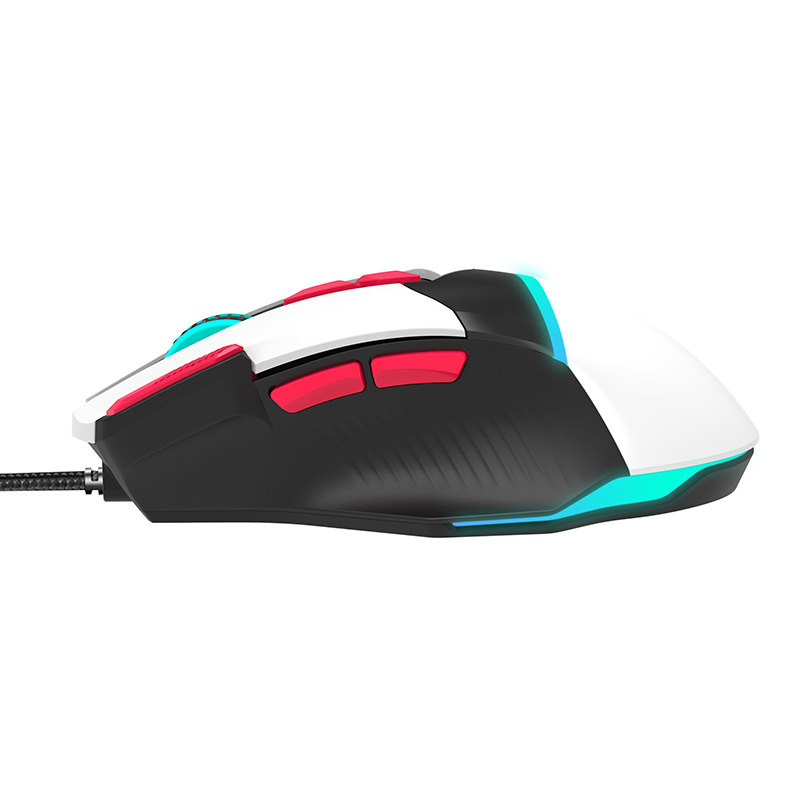 マクロプログラミングマウスゲーミングUSB有線マウスRGB発 - Esports Gaming Maus のレビューと価格