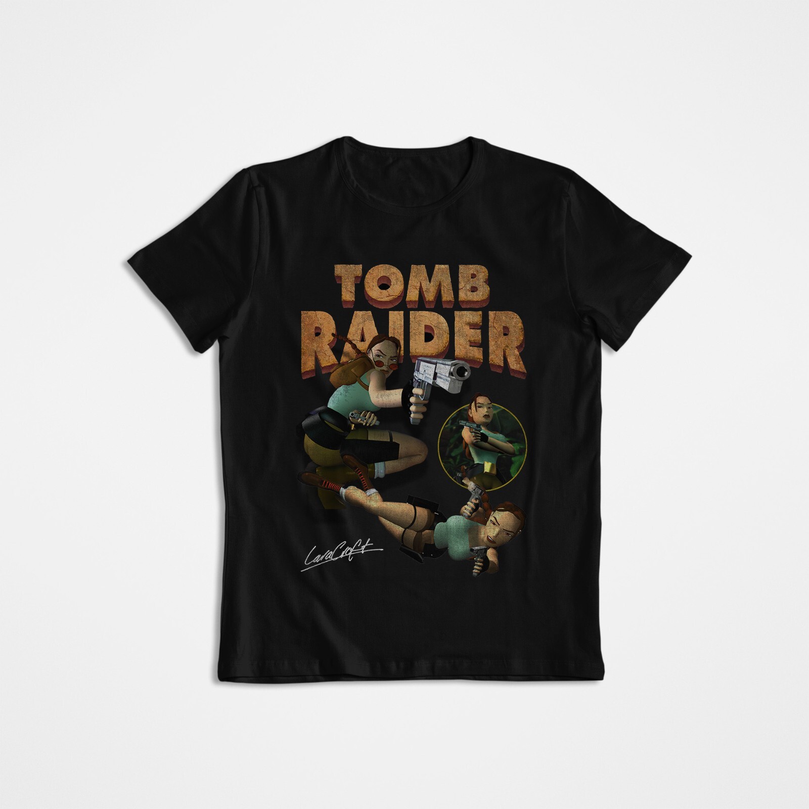 トゥームレイダー、ララ・クロフト、グラフィックTシャツ、グラ - Esports Gaming Shirts のレビューと価格